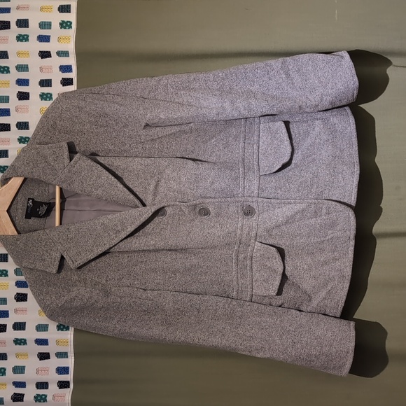 Wool blend fitted 3 button blazer - Picture 1 of 3